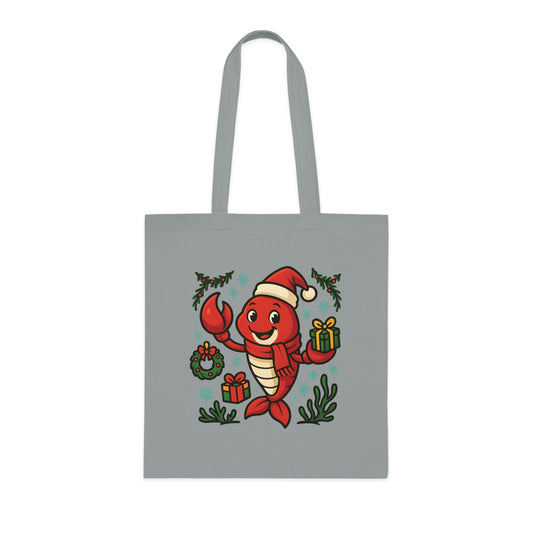 Christmas Lobster Tote Bag
