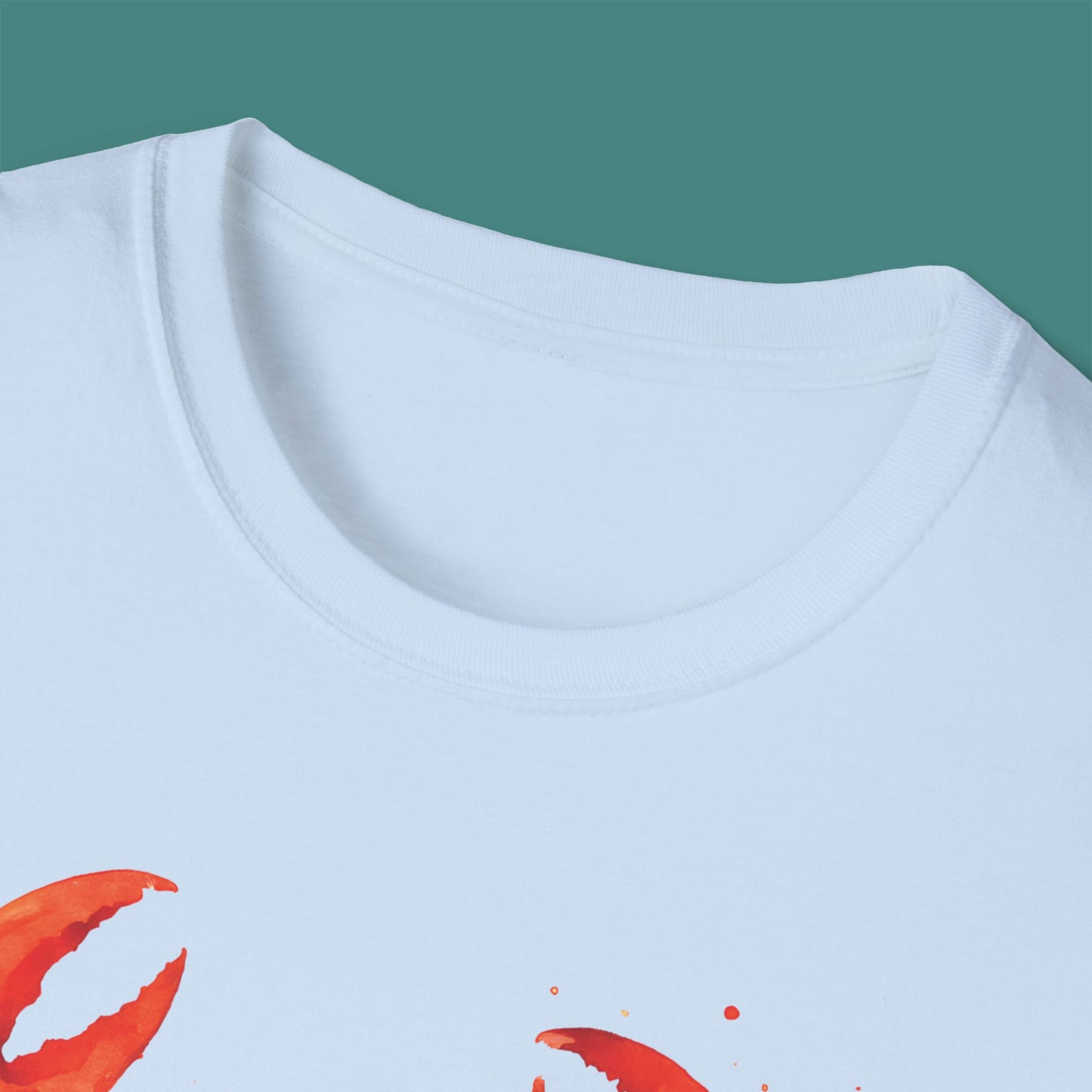 Watercolor Splash Crab Unisex T-Shirt