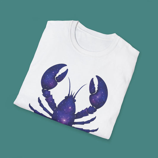 Cosmic Galaxy Lobster Unisex T-Shirt