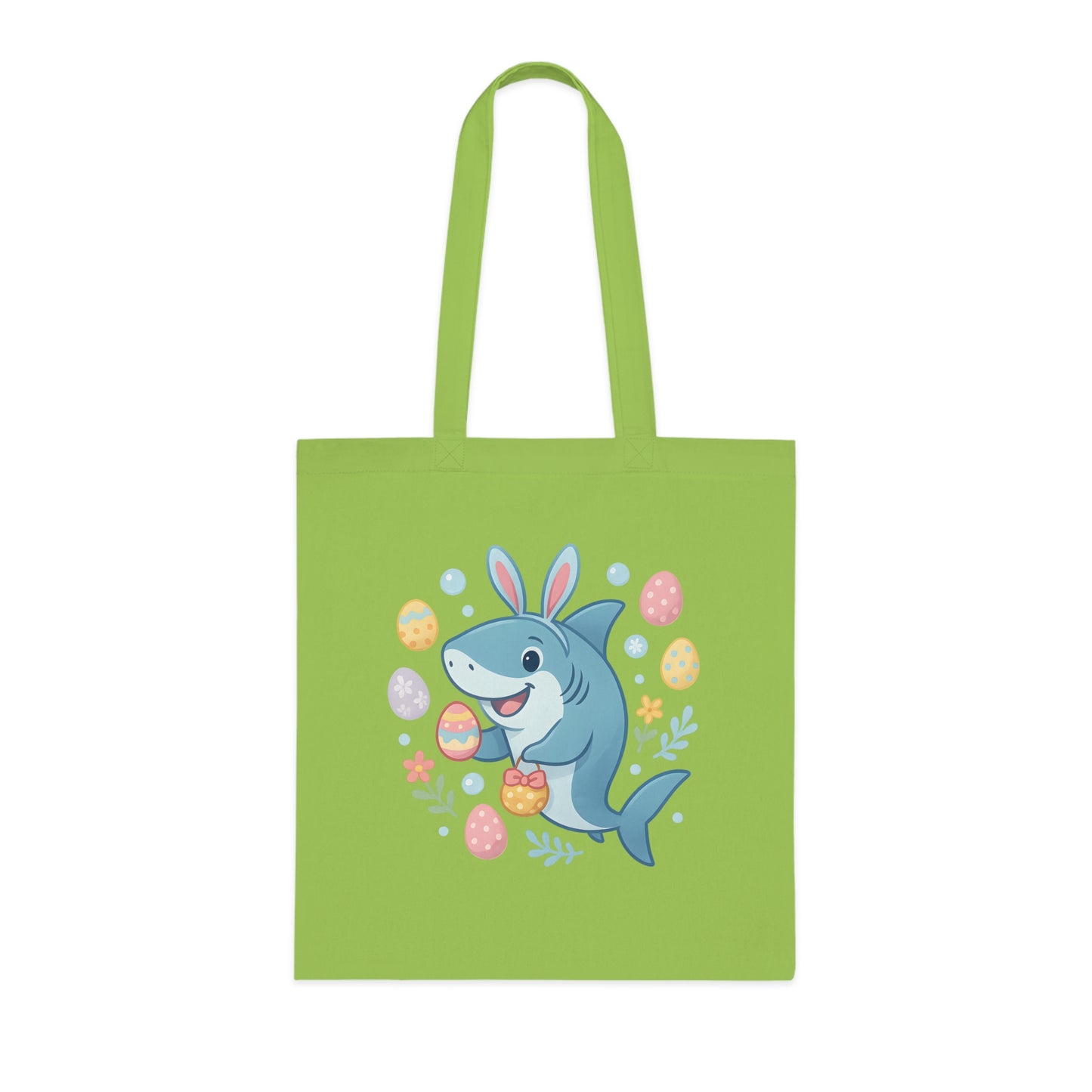 Easter Shark Tote Bag