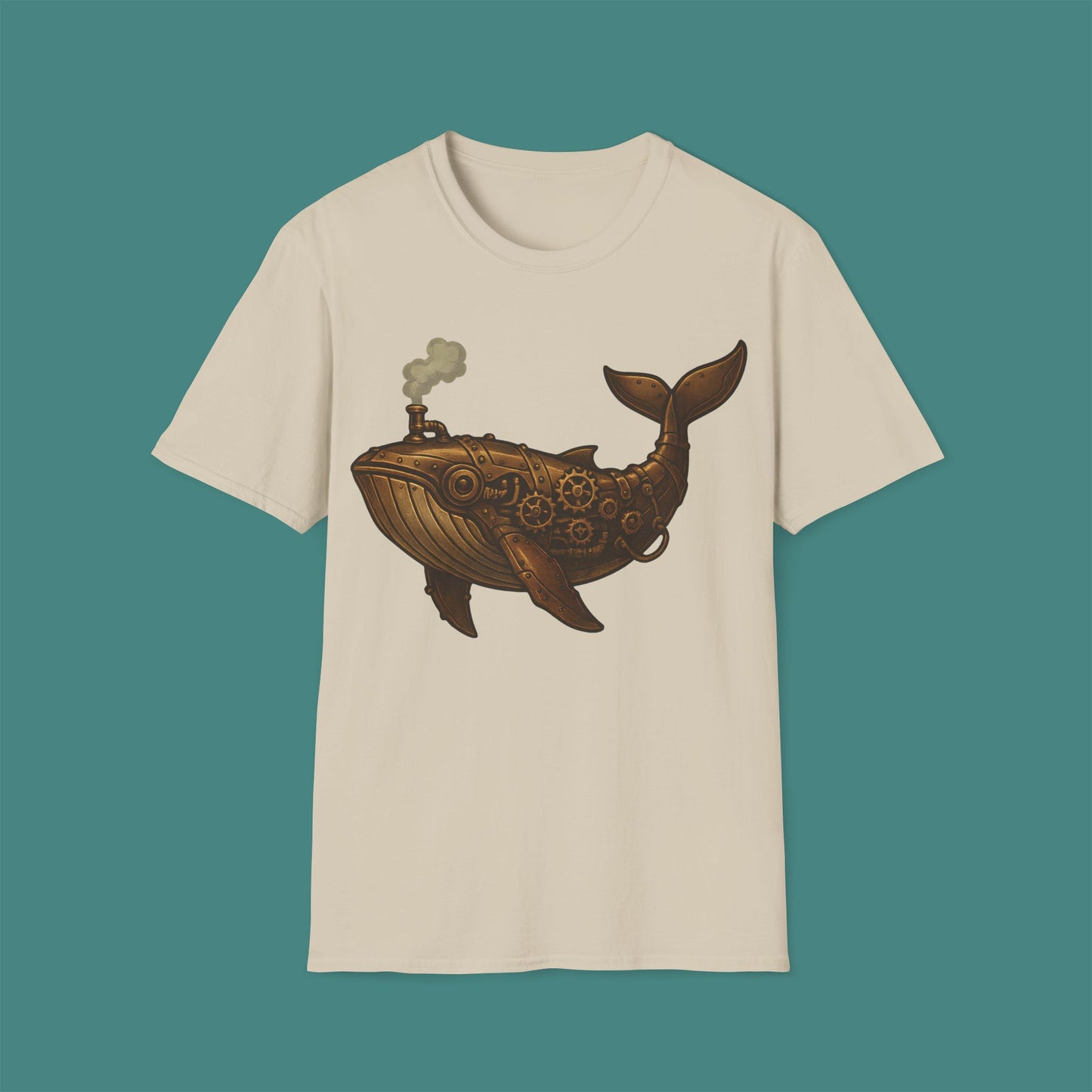 Steampunk Mechanical Whale Unisex T-Shirt