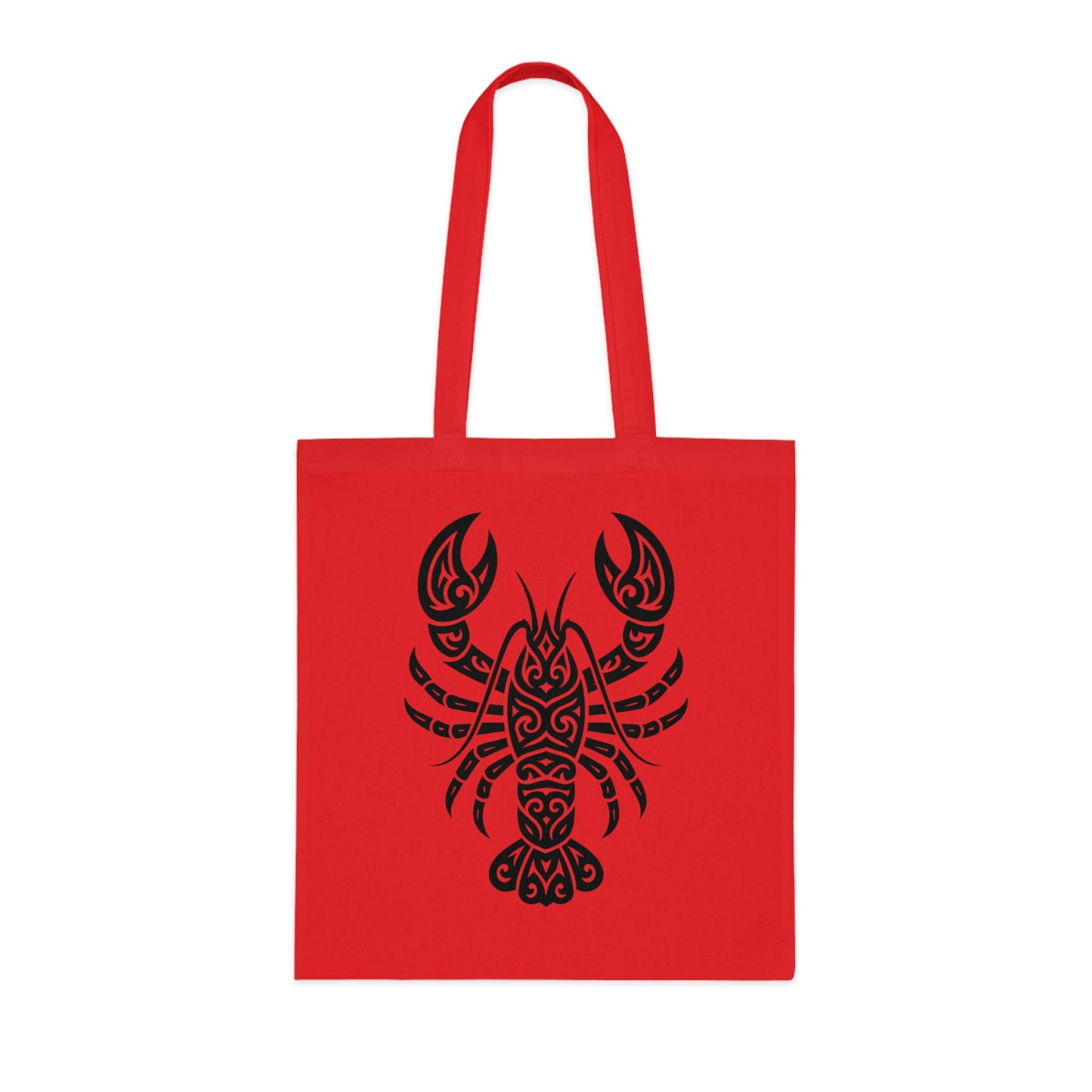 Tribal Tattoo Lobster Tote Bag