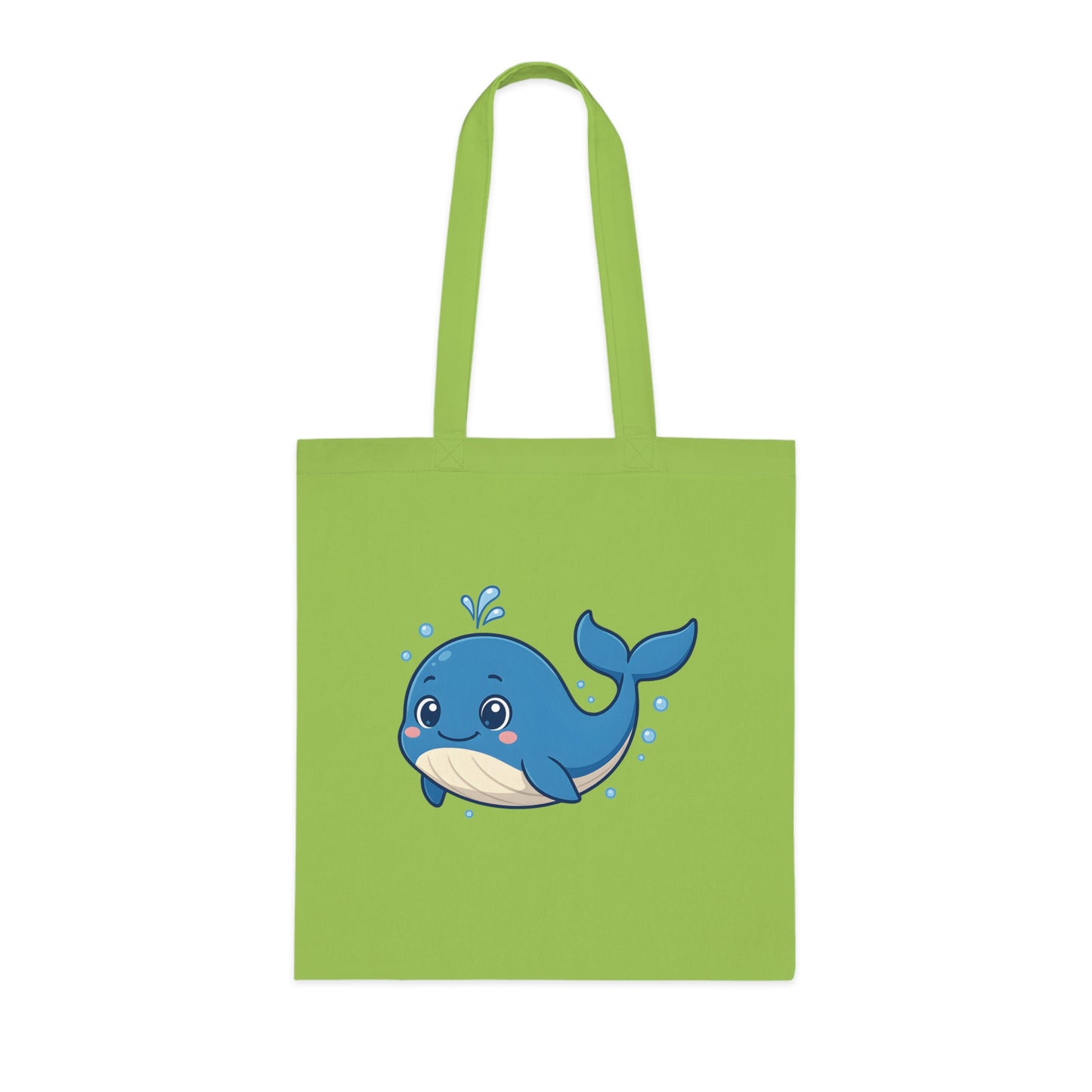 Cartoon Cute Whale Tote Bag