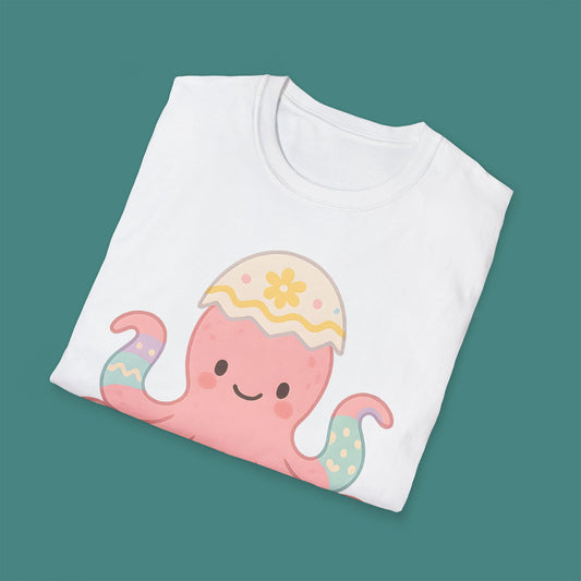 Easter Octopus Unisex T-Shirt