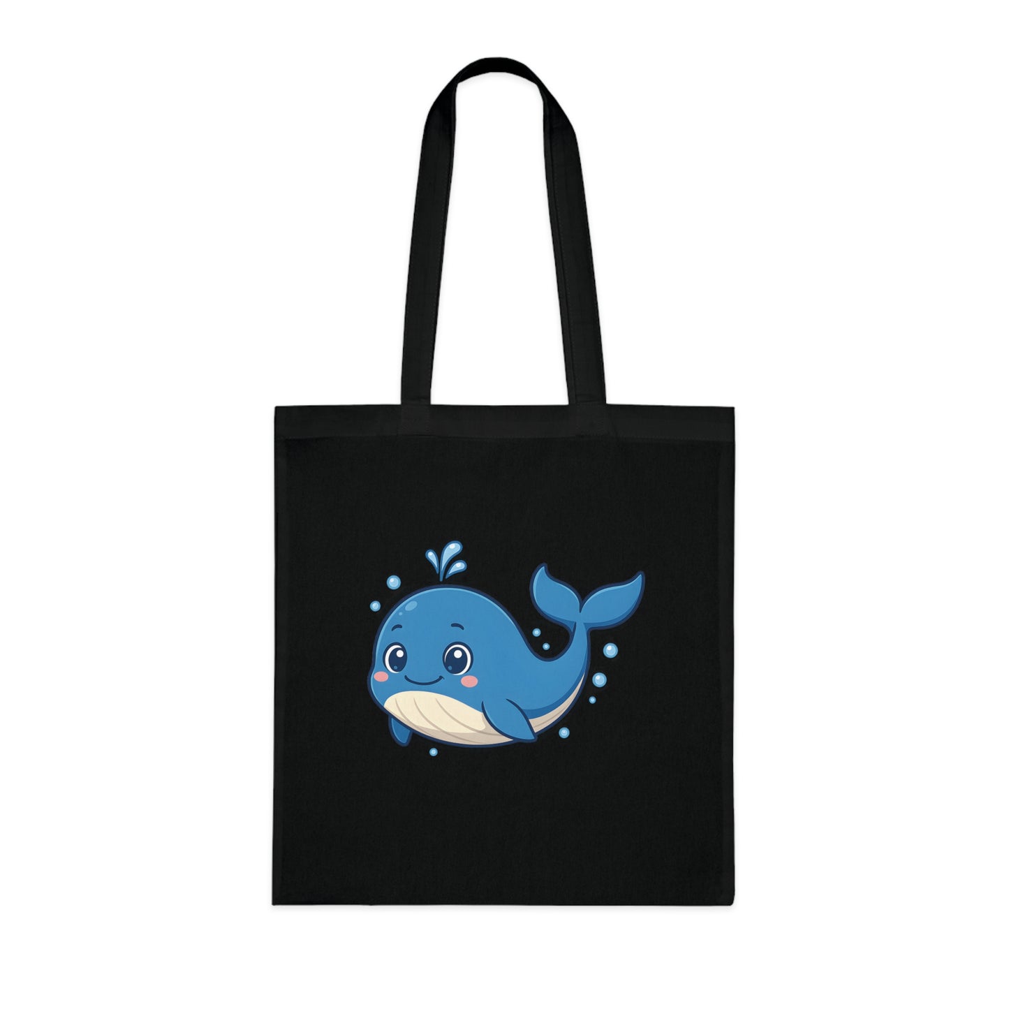 Cartoon Cute Whale Tote Bag