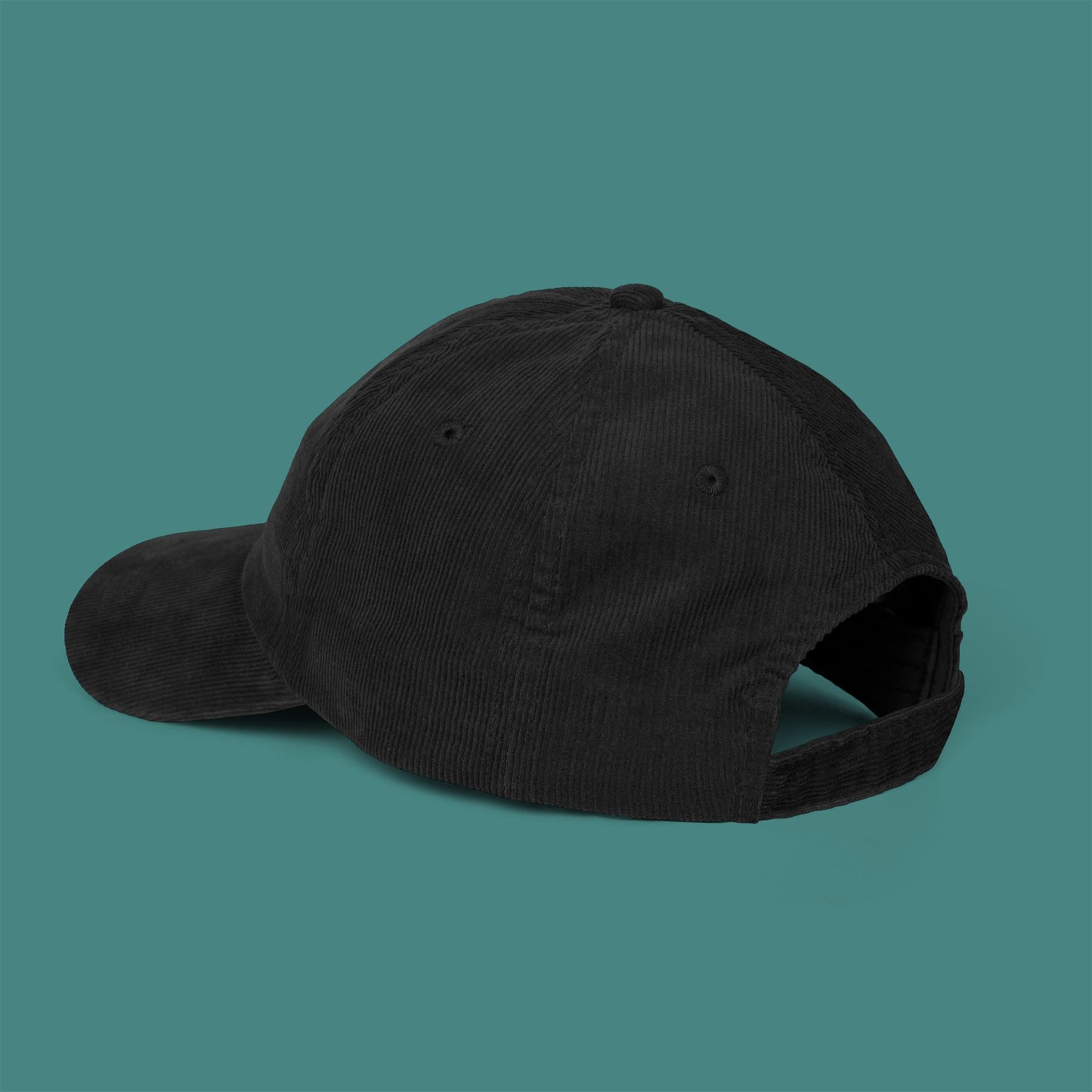 Intricate Mandala Octopus Corduroy Embroidered Cap