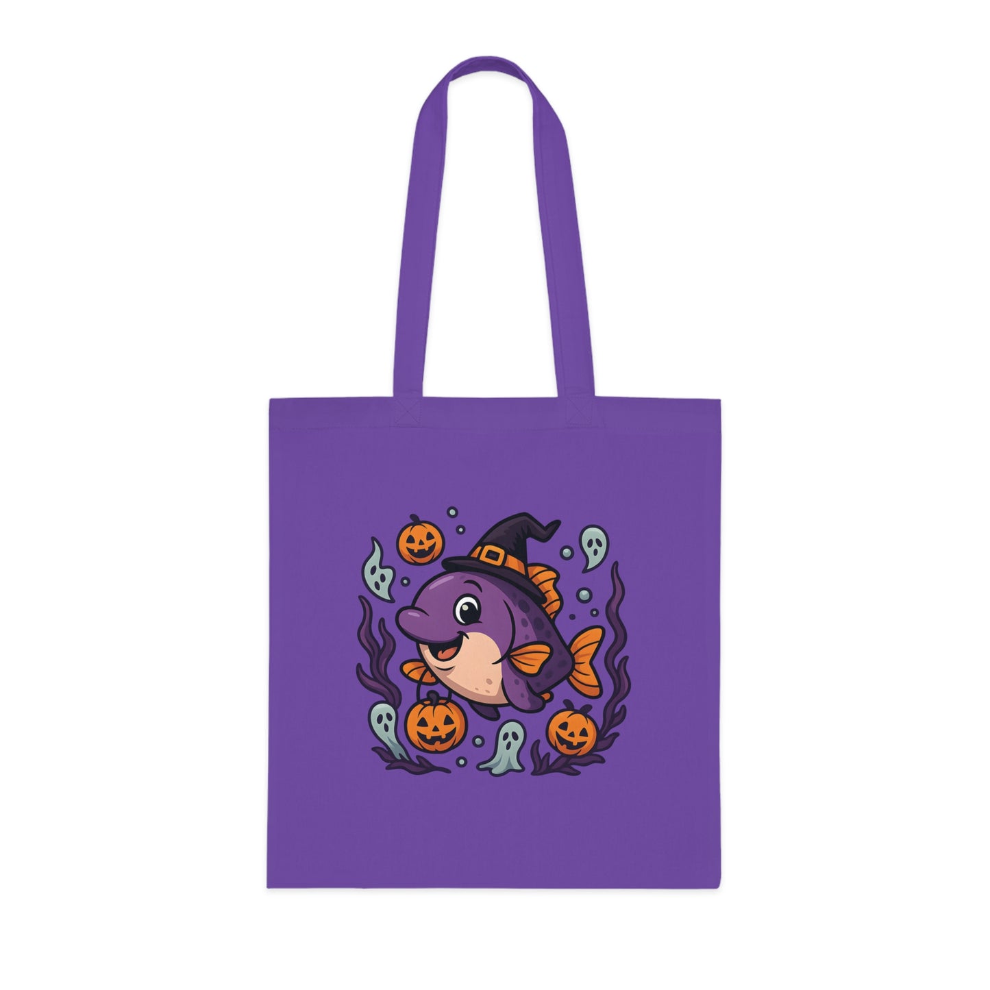 Halloween Fish Tote Bag
