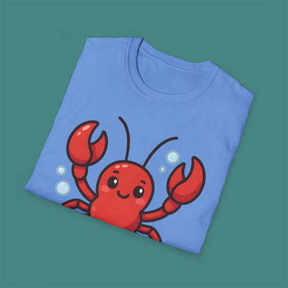 Cartoon Cute Lobster Unisex T-Shirt