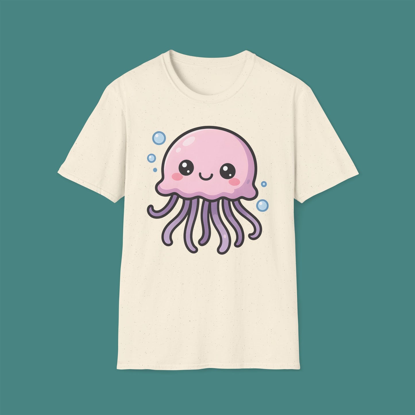 Cartoon Cute Jellyfish Unisex T-Shirt