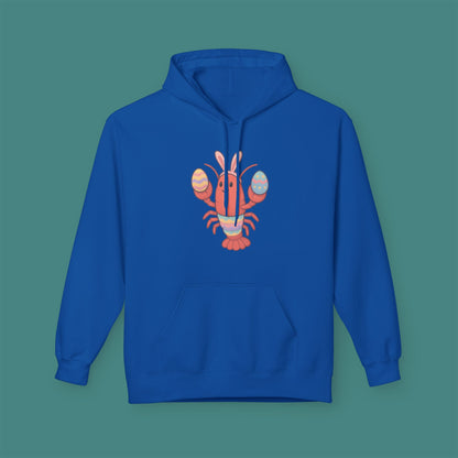 Easter Lobster Fleece Unisex Hoodie