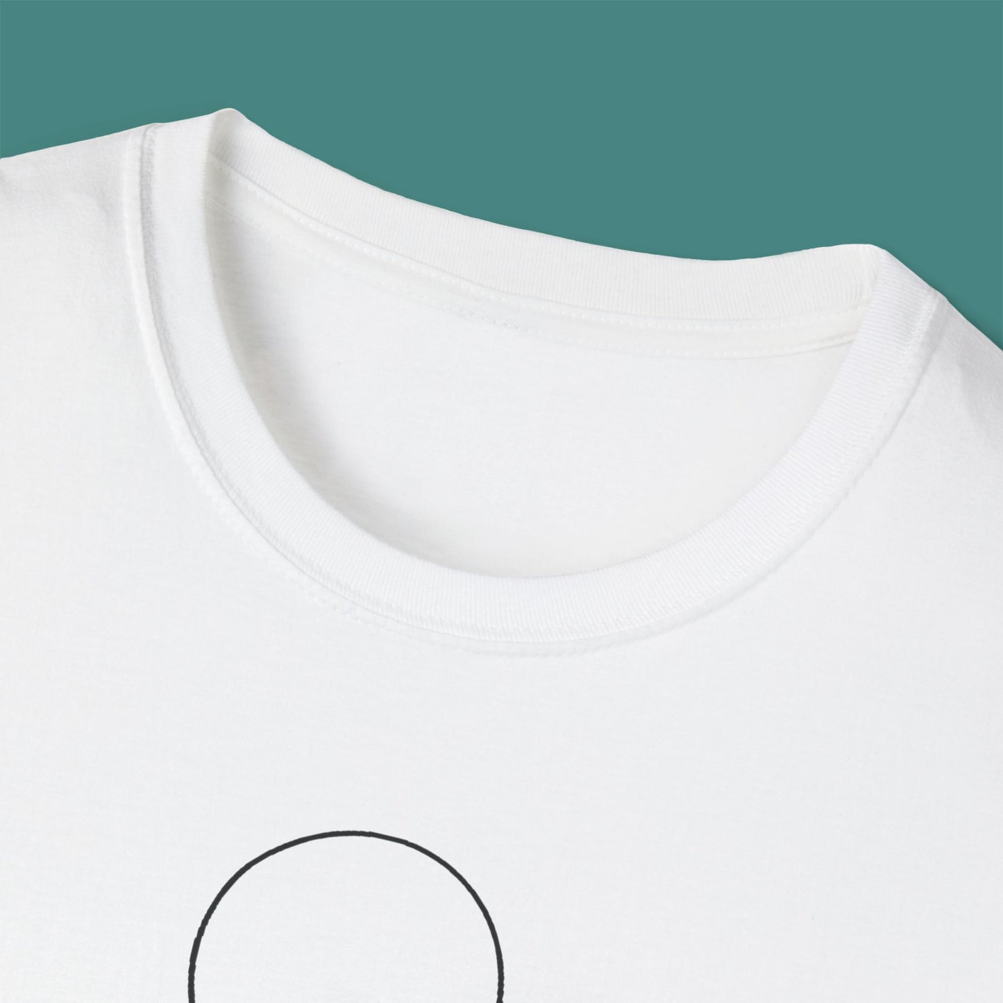 Minimalist Line Art Octopus Unisex T-Shirt