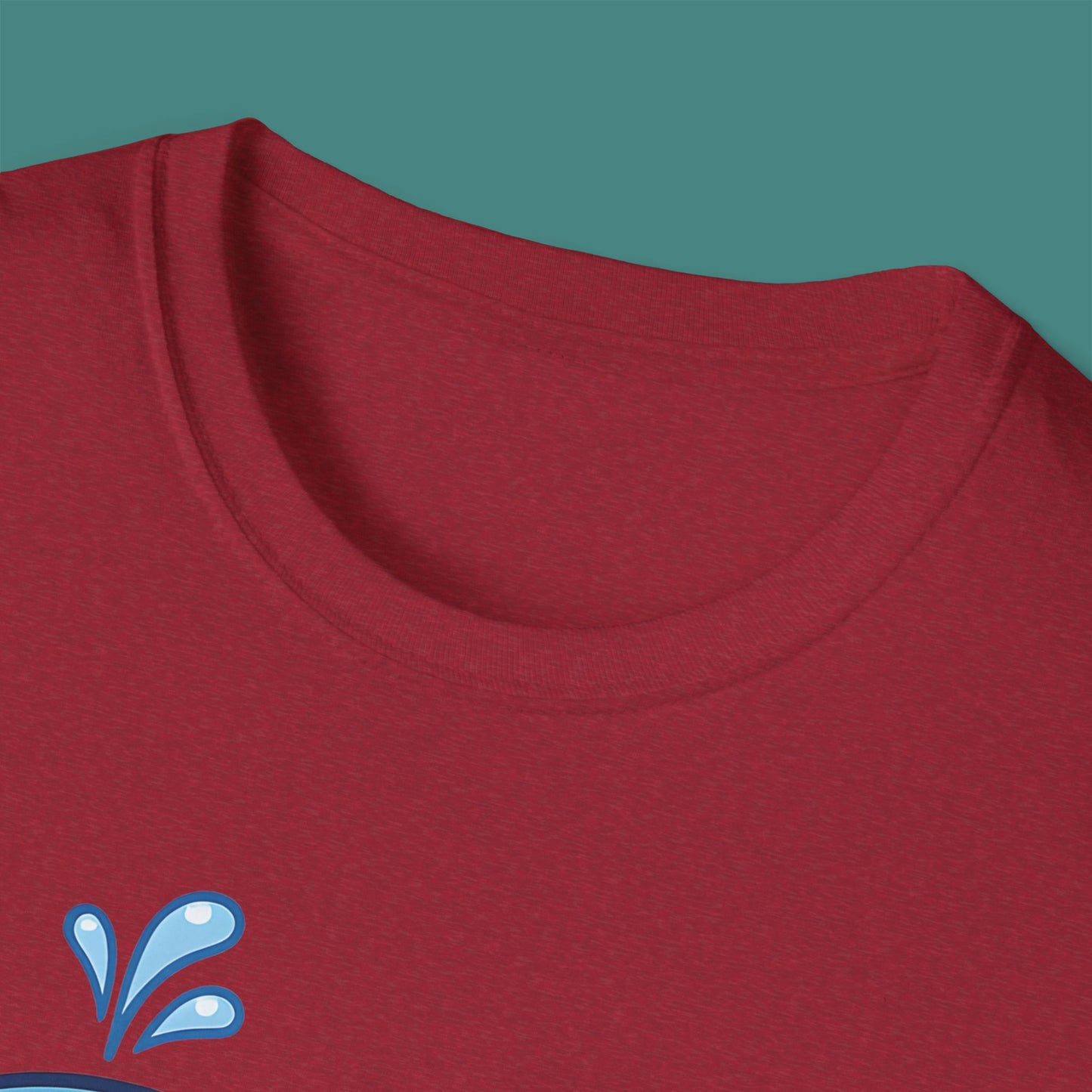Cartoon Cute Whale Unisex T-Shirt