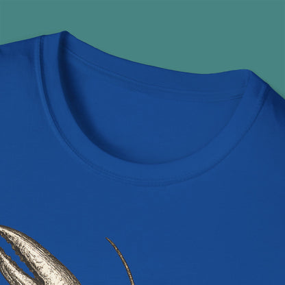 Vintage Etching Lobster Unisex T-Shirt