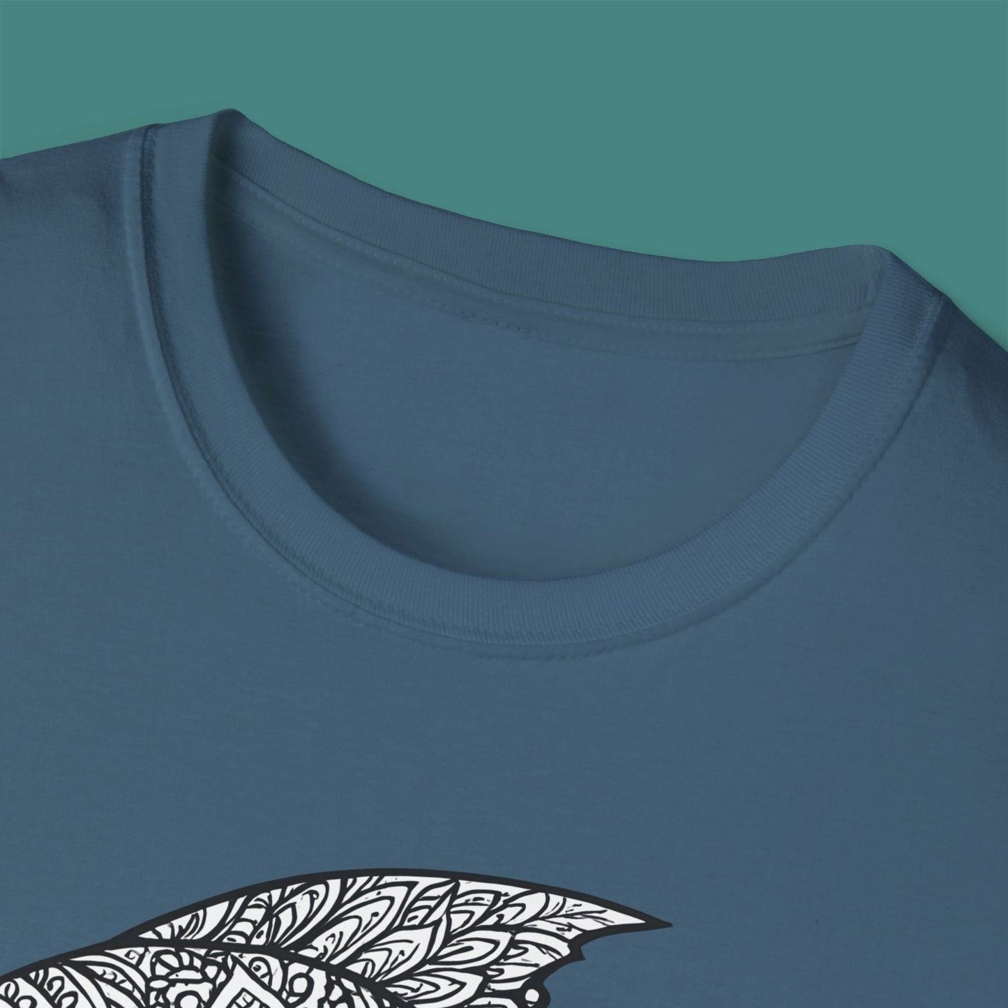 Intricate Mandala Fish Unisex T-Shirt