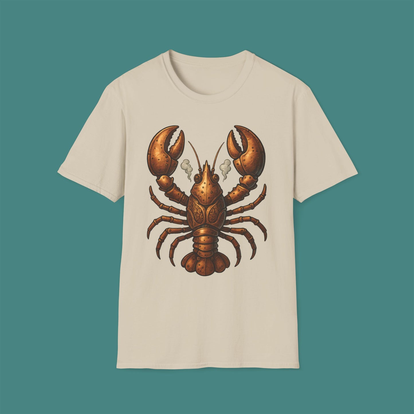 Steampunk Mechanical Lobster Unisex T-Shirt