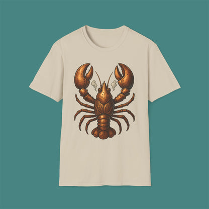 Steampunk Mechanical Lobster Unisex T-Shirt