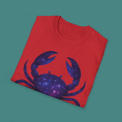 Cosmic Galaxy Crab Unisex T-Shirt