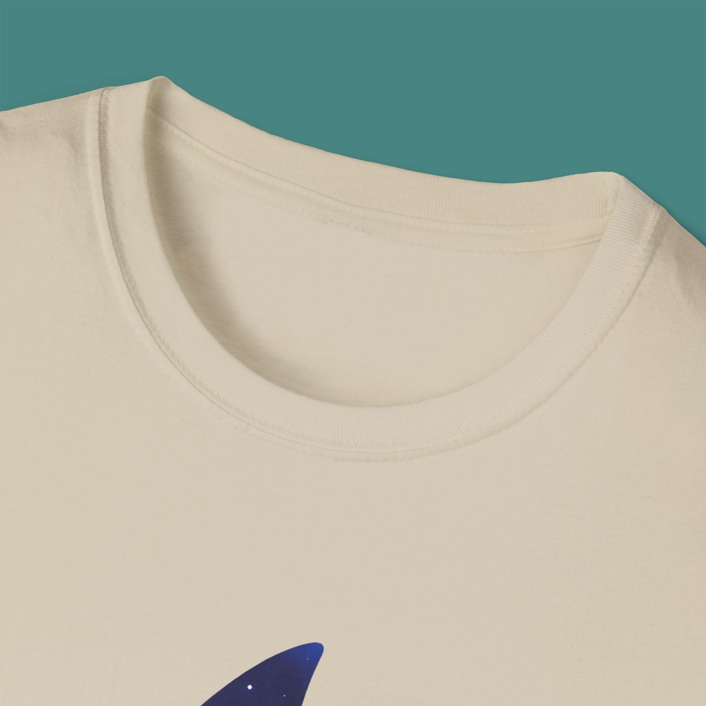 Cosmic Galaxy Shark Unisex T-Shirt