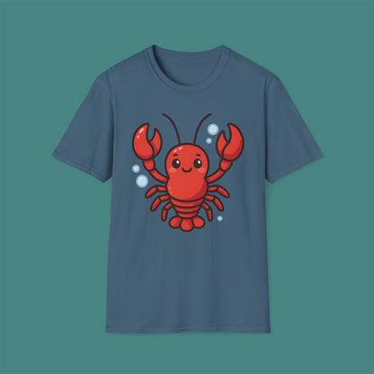 Cartoon Cute Lobster Unisex T-Shirt