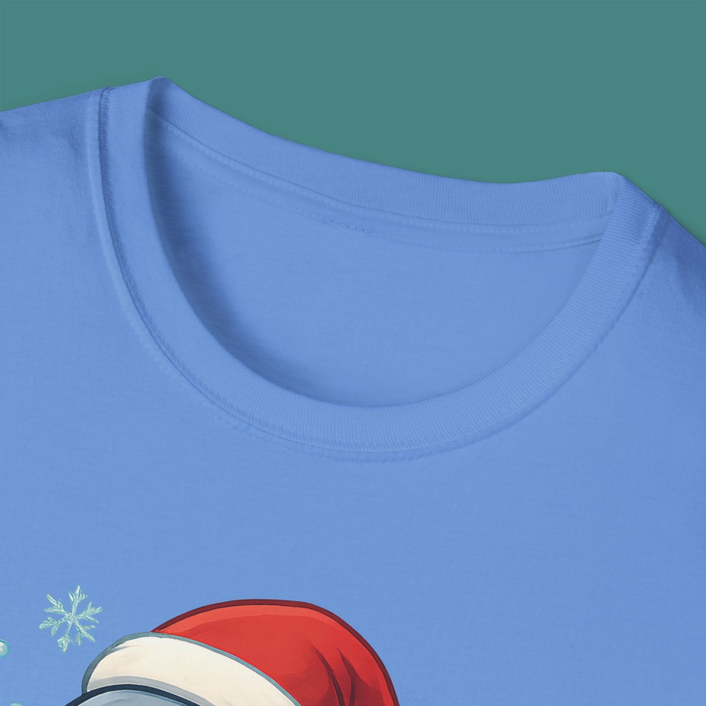 Christmas Dolphin Unisex T-Shirt