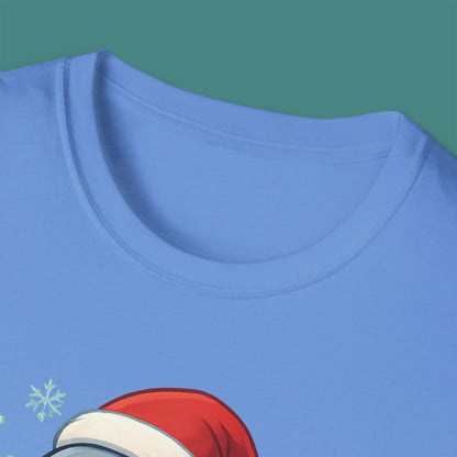 Christmas Dolphin Unisex T-Shirt