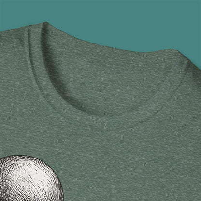 Vintage Etching Octopus Unisex T-Shirt