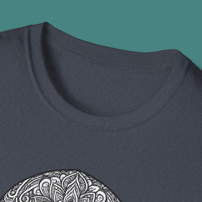 Intricate Mandala Jellyfish Unisex T-Shirt