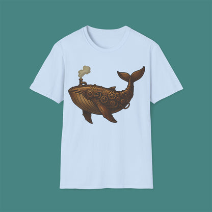 Steampunk Mechanical Whale Unisex T-Shirt