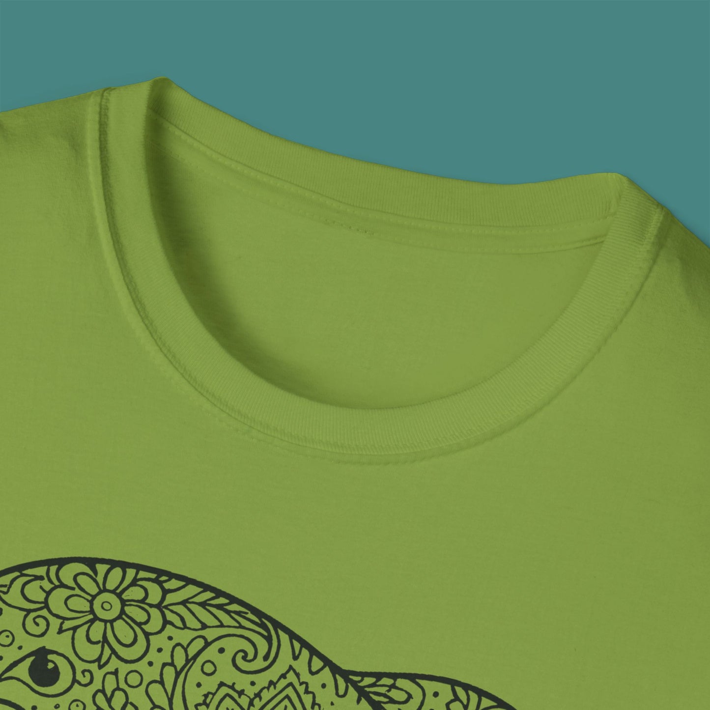 Intricate Mandala Dolphin Unisex T-Shirt