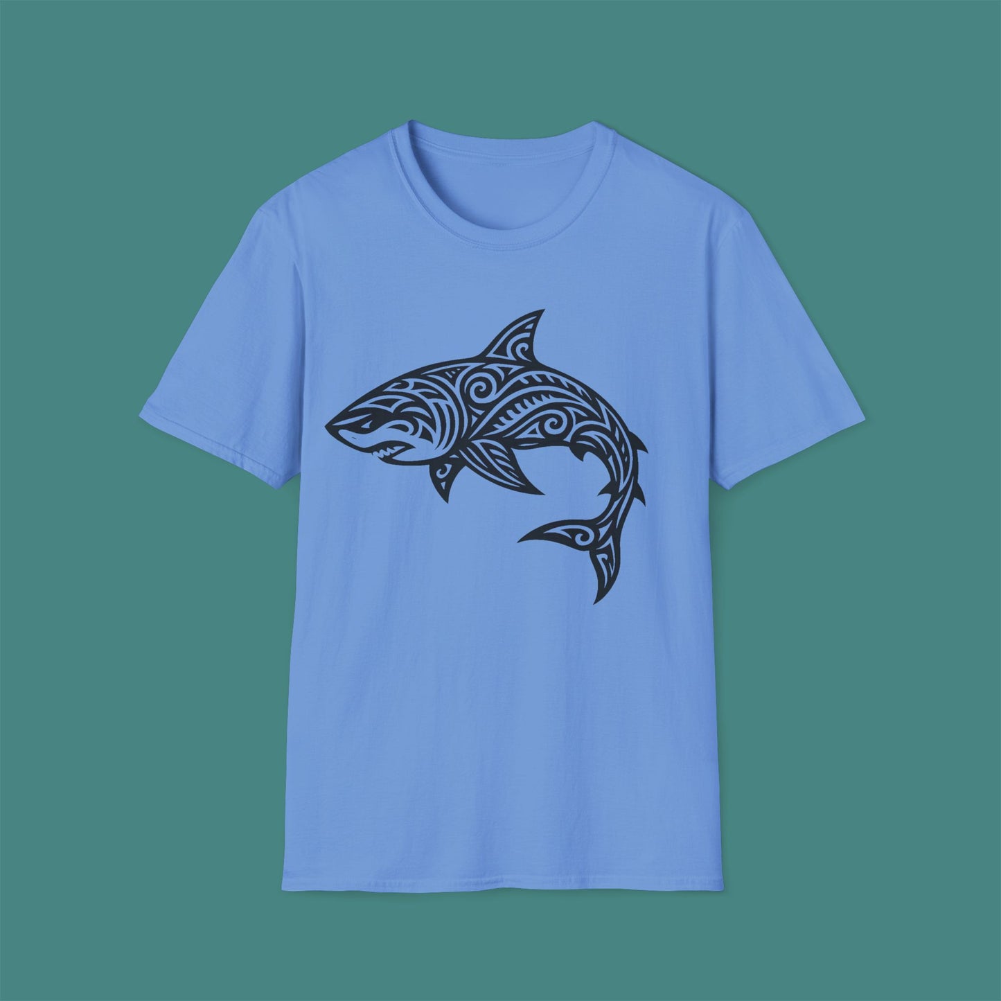 Tribal Tattoo Shark Unisex T-Shirt