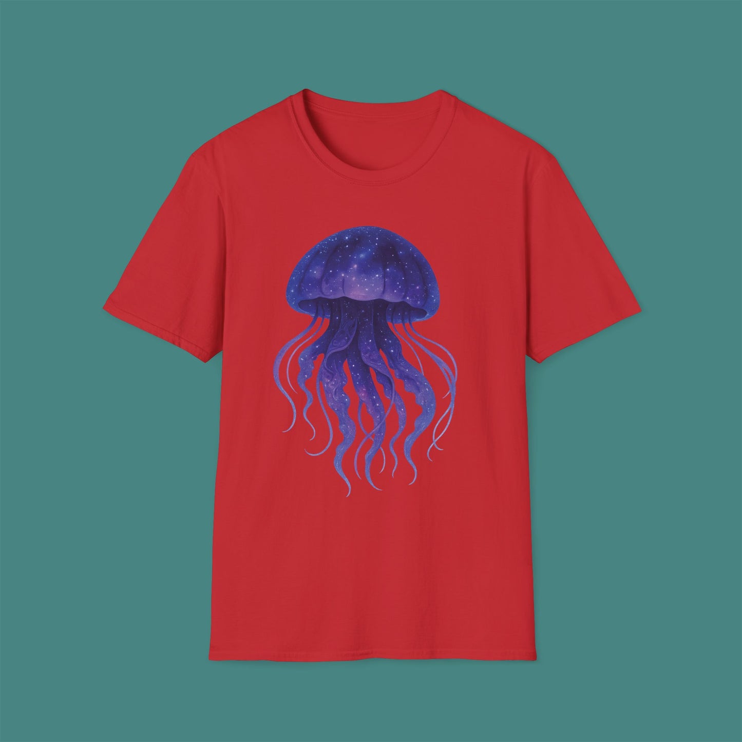 Cosmic Galaxy Jellyfish Unisex T-Shirt