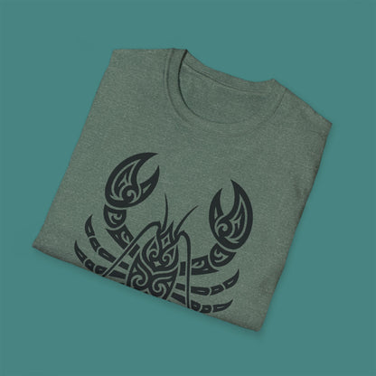 Tribal Tattoo Lobster Unisex T-Shirt