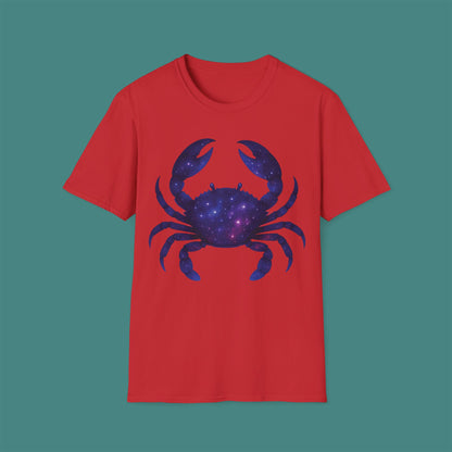Cosmic Galaxy Crab Unisex T-Shirt