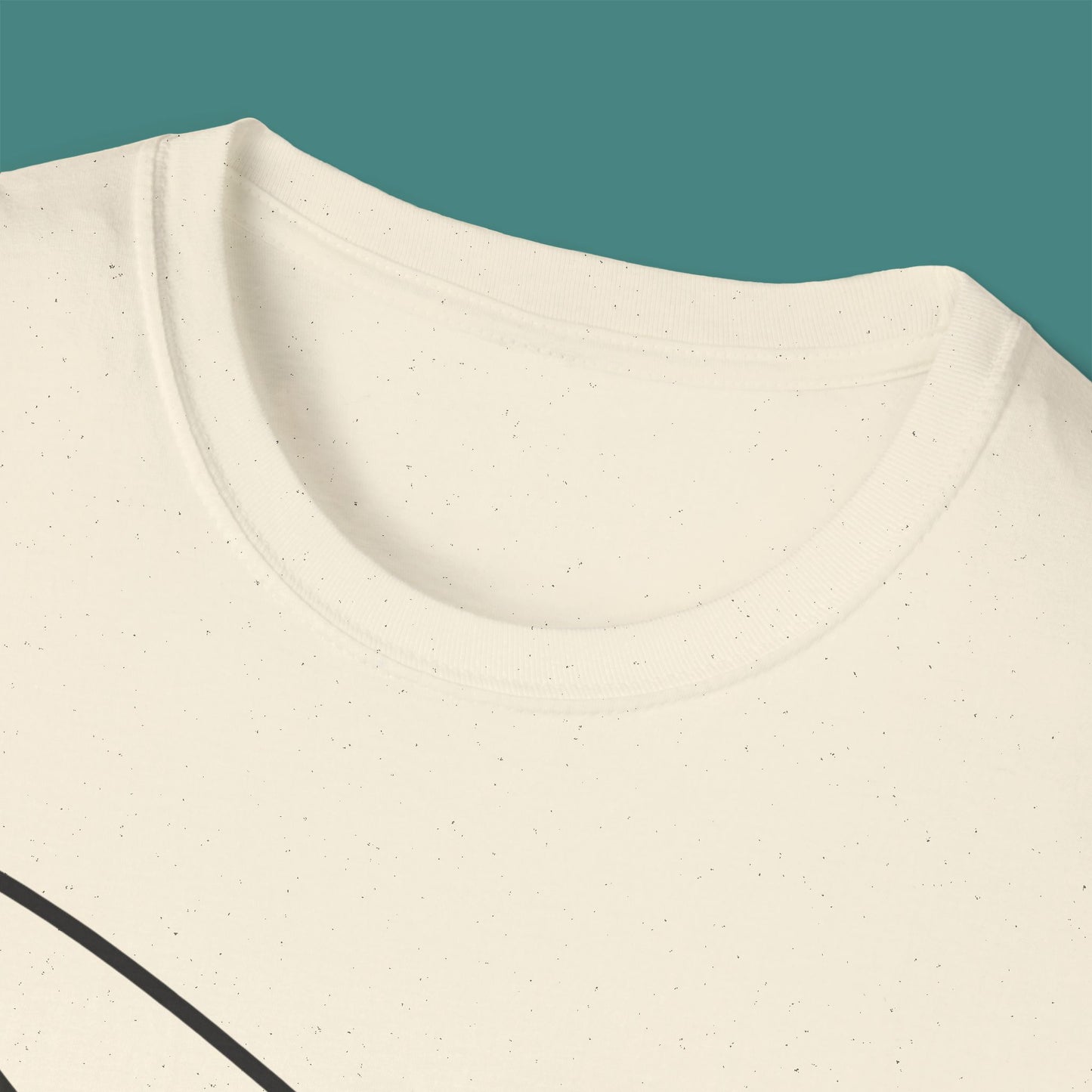 Minimalist Line Art Whale Unisex T-Shirt