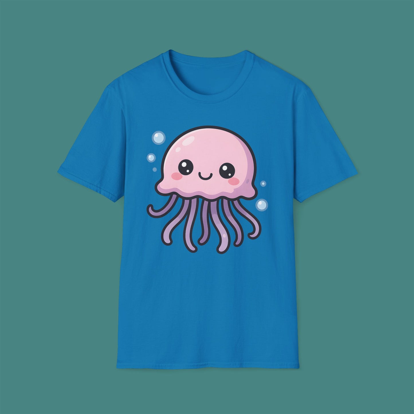 Cartoon Cute Jellyfish Unisex T-Shirt