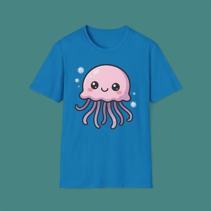 Cartoon Cute Jellyfish Unisex T-Shirt