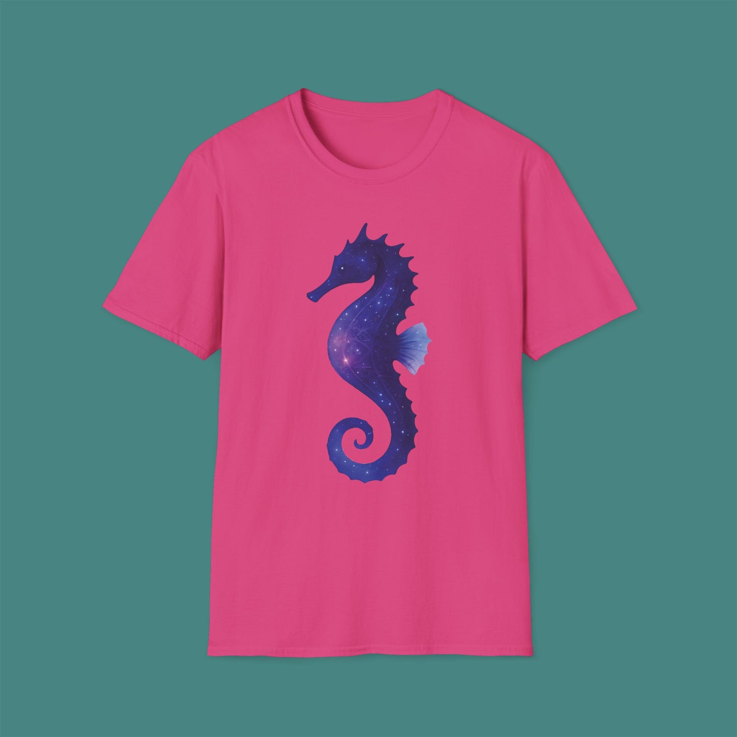 Cosmic Galaxy Seahorse Unisex T-Shirt