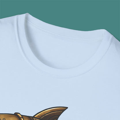 Steampunk Mechanical Shark Unisex T-Shirt