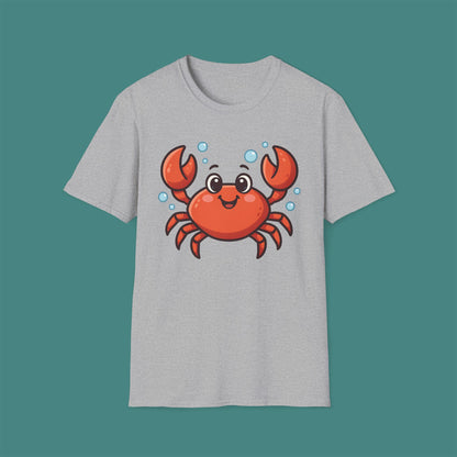 Cartoon Cute Crab Unisex T-Shirt