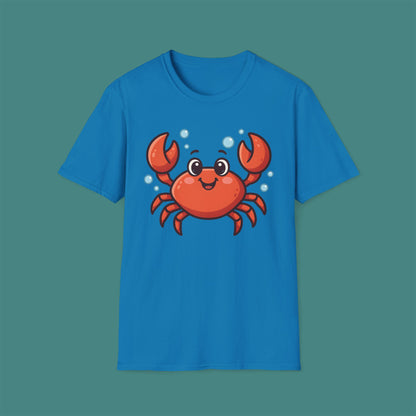 Cartoon Cute Crab Unisex T-Shirt