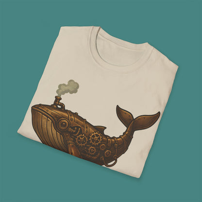 Steampunk Mechanical Whale Unisex T-Shirt