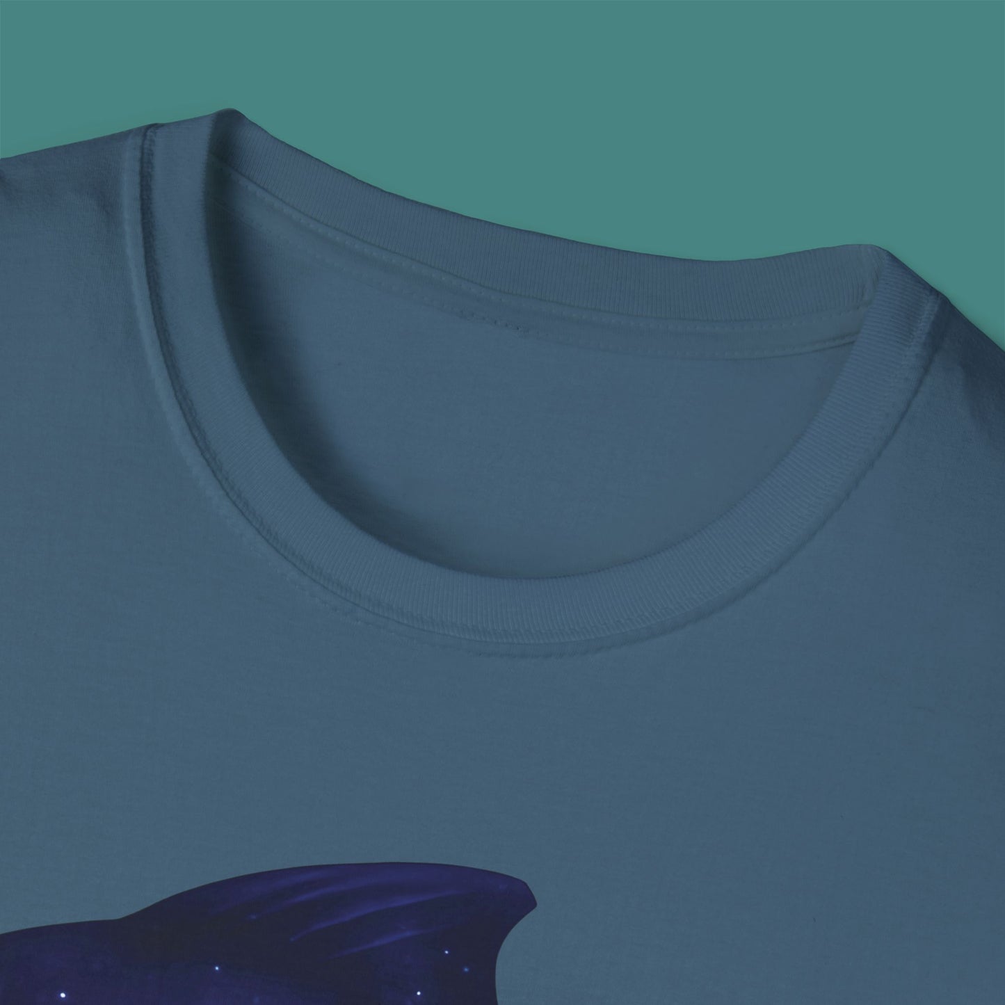 Cosmic Galaxy Fish Unisex T-Shirt