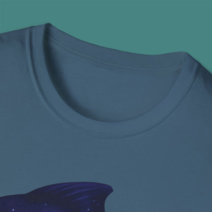Cosmic Galaxy Fish Unisex T-Shirt