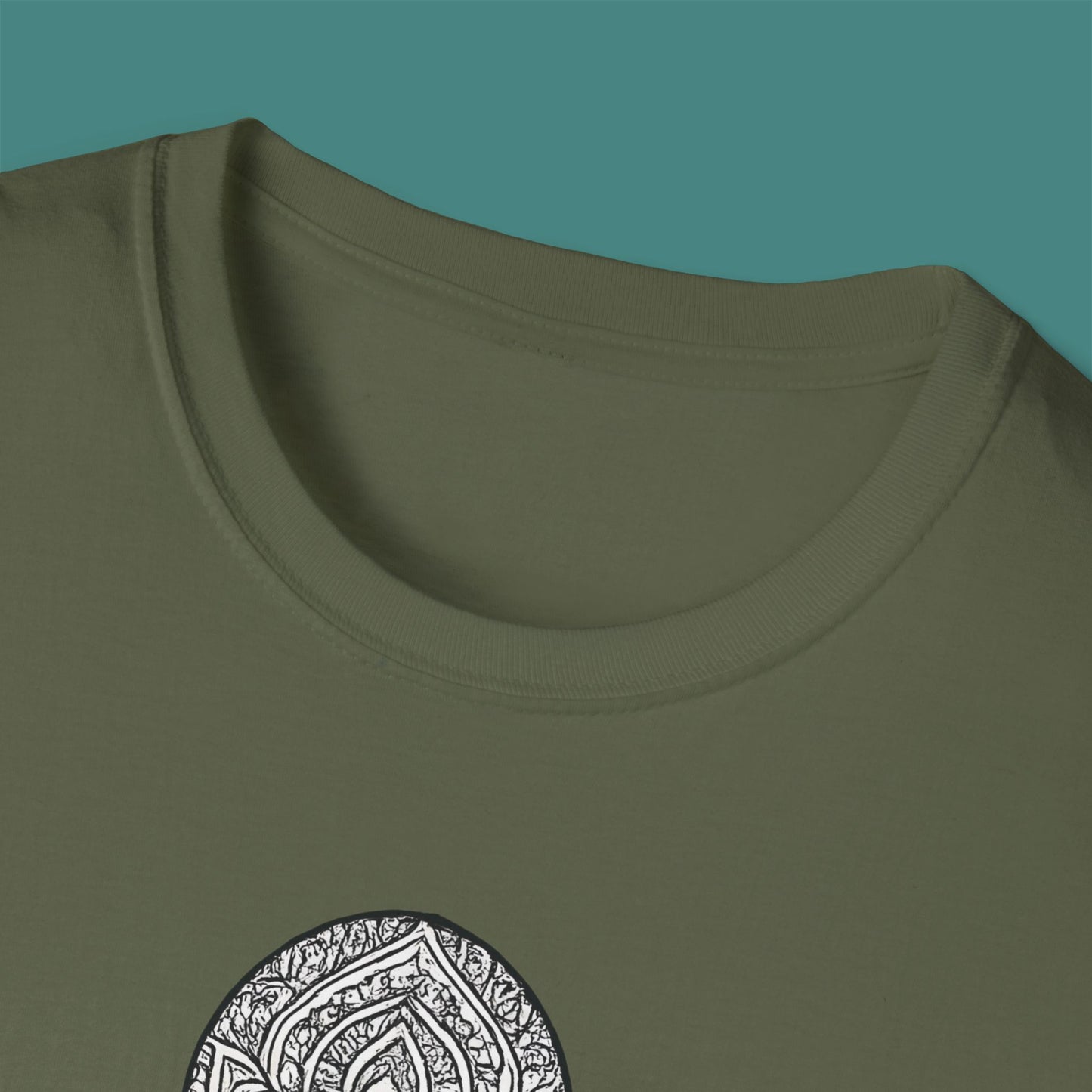 Intricate Mandala Octopus Unisex T-Shirt