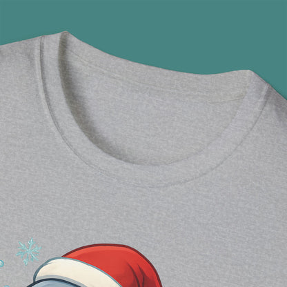 Christmas Dolphin Unisex T-Shirt