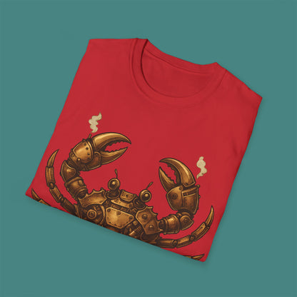 Steampunk Mechanical Crab Unisex T-Shirt