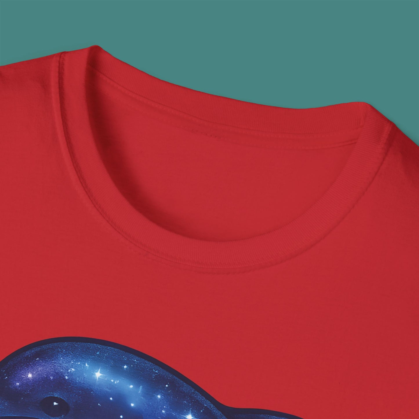 Cosmic Galaxy Dolphin Unisex T-Shirt