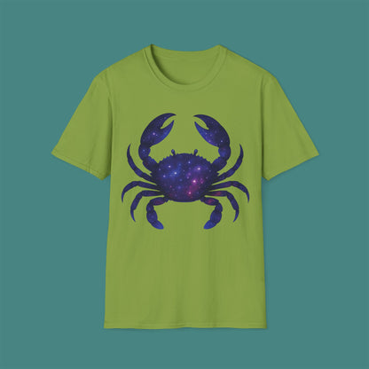 Cosmic Galaxy Crab Unisex T-Shirt