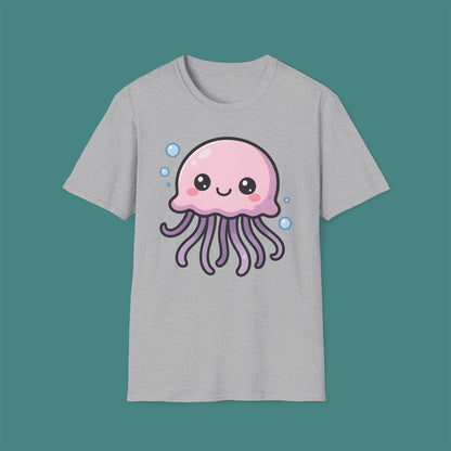 Cartoon Cute Jellyfish Unisex T-Shirt