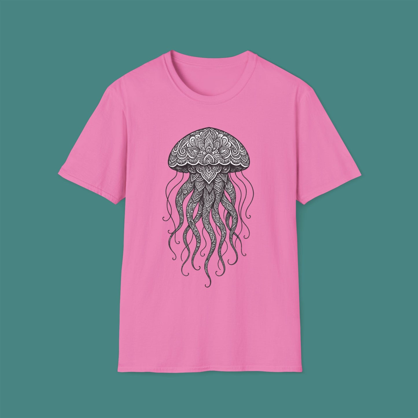 Intricate Mandala Jellyfish Unisex T-Shirt